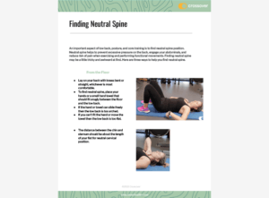 Finding Neutral Spine.pdf