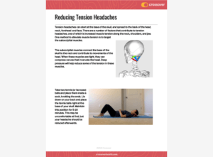 reducing tension headaches